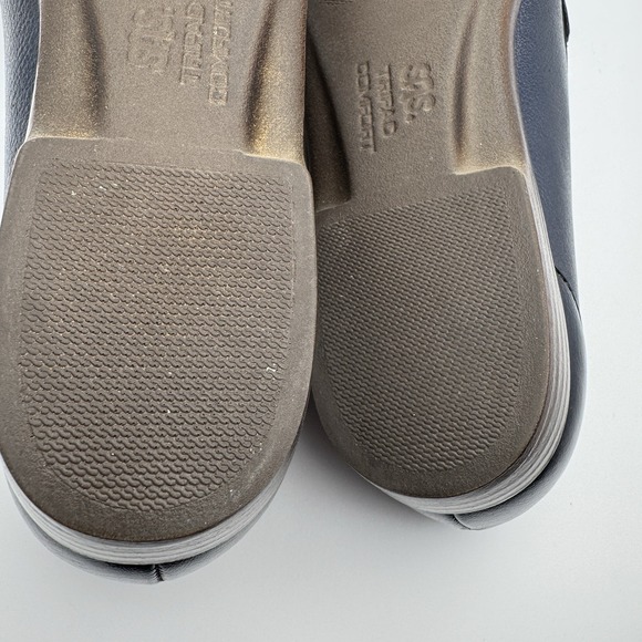 SAS Womens Simple Slip On Loafer Tripad Comfort Pearl Blue 8M With Box 8 M - Picture 12 of 14